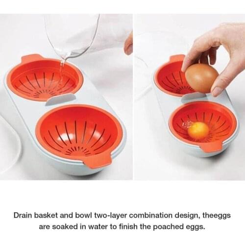 Draining Egg Boiler Egg Poacher Steamer Set Kitchen Egg Cooker Tools Egg Mold Form Perfectly Poaches Eggs Kitchen Tools
