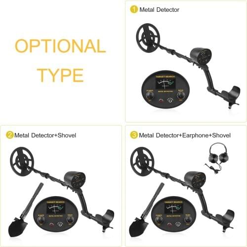 Metal Detector Dual Mode High-Accuracy Metal Finder with Waterproof Search Coil Adjustable Stem with Low Battery Indicator