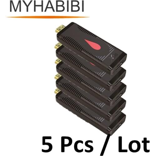X96 S400 Mini PC TV Stick Android 9.0 TV Box 2.4G WIFI 2GB 16GB Allwinner H313 Smart TV Box 4K HD Media Player Set Top 5 Pcs Lot