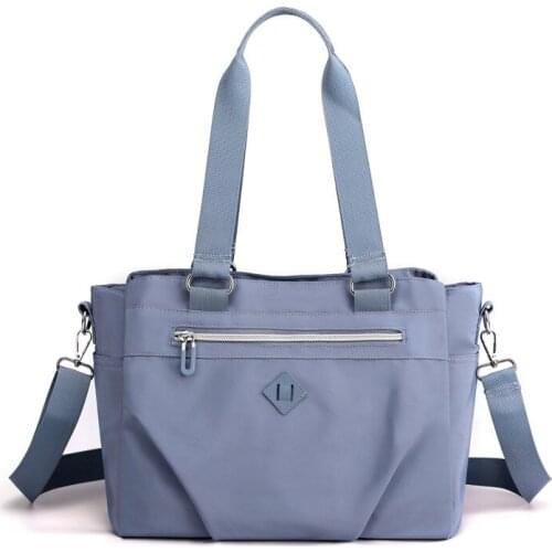 7 Colors Solid Female shoulder bag small nylon cross body bag Multi layers womens handbags 2021 fashion New portable side bag