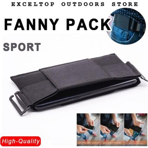 Sports Fanny Pack Waist Belt Bum Bag Zip Pouch Travel Gym Hip Purse Men Women