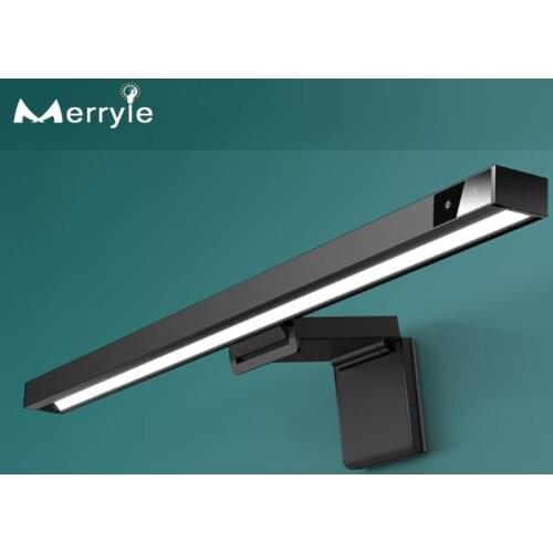 Touch Switch 3 Colors Screen Hanging Lamp 68 Light Beads Computer Monitor Lamp Office Smart Reading Table Lamp for Study Working