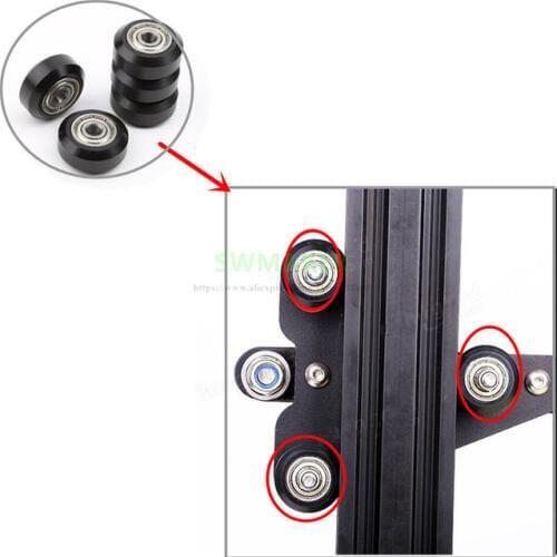 SWMAKER 1pcs Wheel Deep Groove Ball Bearing For Creality 3D Printer CR-10 CR-10S Ender-3 Ender-3S fast ship