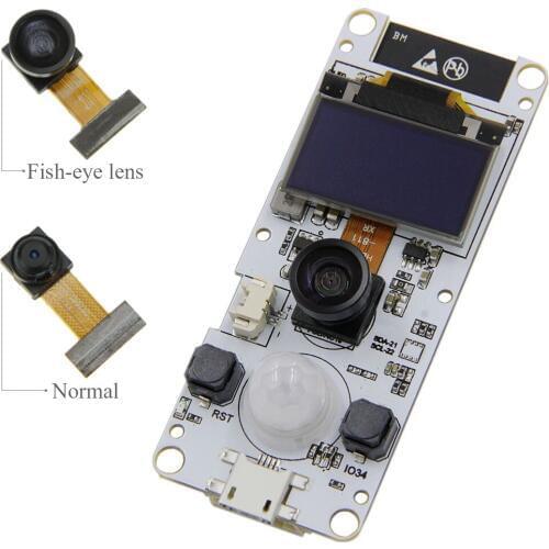 TTGO H295 T-Camera Module WROVER With PSRAM OV2640 0.96OlED Smart Home Discovery Board