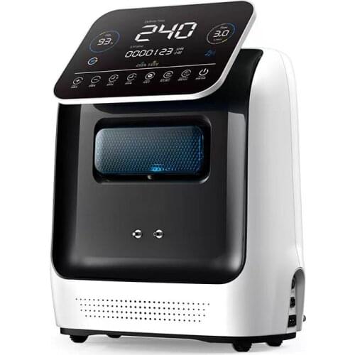 12 inch display High quality 5L Large Flow Oxygen Making Machine Oxygen Generator Household hospital use low noise