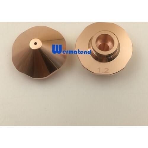 Wermatend 50pcs/lot nozzles for new laser 1324867 2.7mm for trulaser fiber laser cutting machines Free shipping