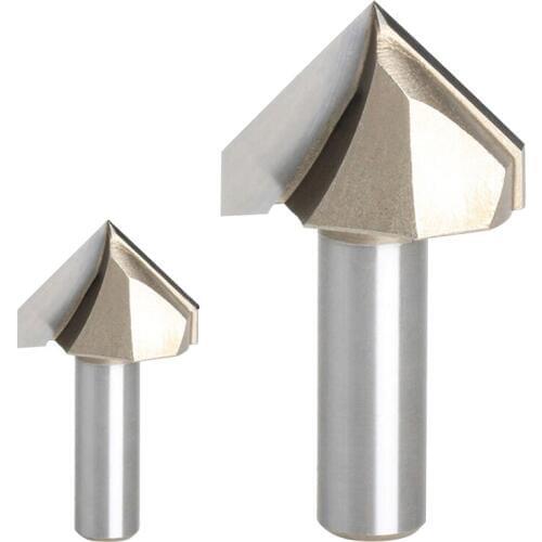 1pc 3D woodworking cutter "V"-type 1/2*1-1/8 cnc router bits cutting for wood tools