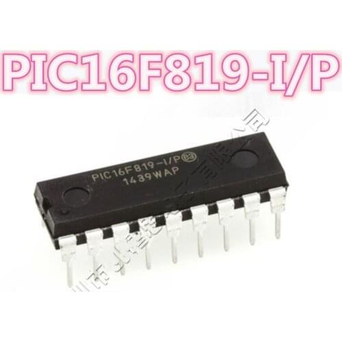 Good quality 5PCS-10PCS PIC16F819-I/P PIC16F819 16F819 16F819-I/P 8-bit microcontroller plug-in DIP-18 Free shipping