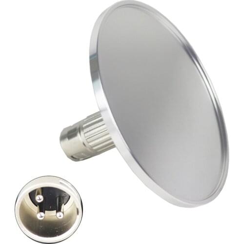 Aluminum alloy Suction Cup Adapter for Machine with 3XLR Connector,3.86" Diameter Large Suction Cup Fitting