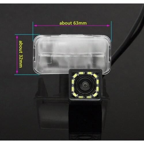 Fongent 170 Degree AHD 1920*1080P Vehicle Camera for Toyota Corolla Yaris Vios Verso Camry Car Rear View Reverse Parking Camera