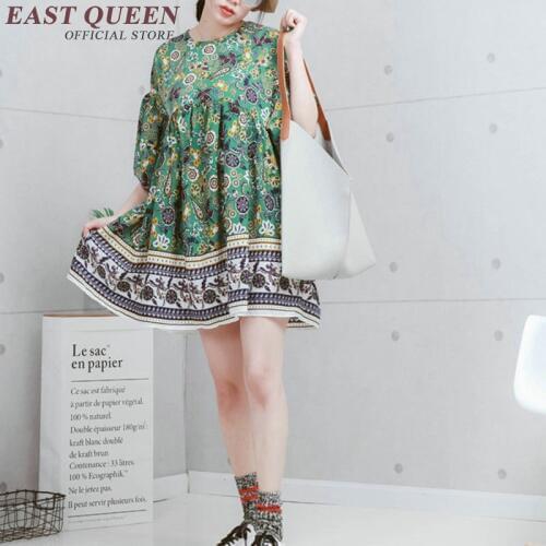 Boho clothing chic dresses women boho hippie dress female hippie bohemian style dresses NN0590 Y