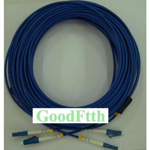 Armoured armored Patch Cord Jumper Cable LC-LC UPC LC/UPC-LC/UPC SM Duplex GoodFtth 20-50m