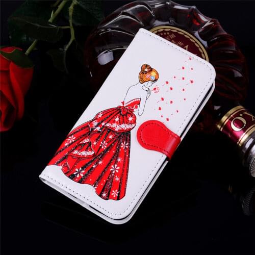 Lovely Case For Samsung Galaxy S9 S8 A8 Plus A5 J3 J5 J7 2017 S7 S6 Edge S5 Wallet Card Pocket Leather Soft Holder Cover D97Z