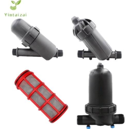 3/4" 1" 2" Screen Filter Y Water Filter T Irrigation Filter For Garden Watering Drip Fittings