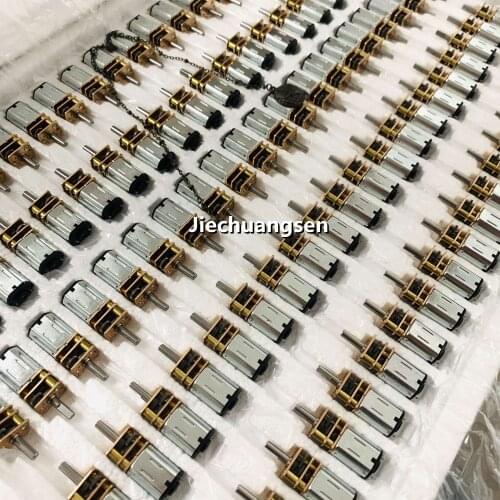 Hot Sale! N20 DC Motor 3V 6V 12V DIY model motor 6V 60RPM 12V 120RPM GOOD