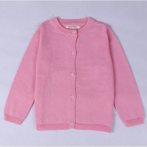 2021 Boys Clothes Kids Cardigan Fashion Autumn Girls Sweaters Kids Clothing Candy Color Baby Sweater Boys Cardigan Sweaters