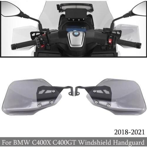 Motorcycle Accessories Hand Guard Extension For BMW C400X C400GT 2018-2021 C 400 X / GT C400 X GT Windshield Handguard