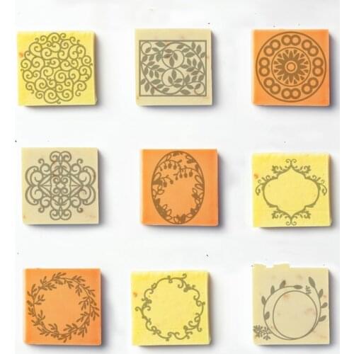 Natural handmade soap standard Mini soap diy stamp seal chapter