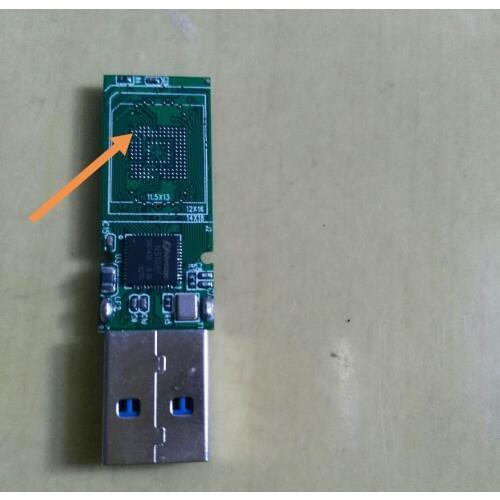 U Disk Main Control Board Dual Paste USB3.0 Mobile Phone EMMC Programmer U Disk DIY Kit with Rotating Shell NS1081