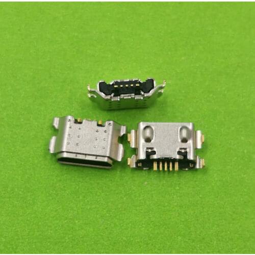 50PCS USB Charging Port Dock Plug Charger Connector Socket For Samsung Galaxy A01 A015F A105DS A105G Repair Parts