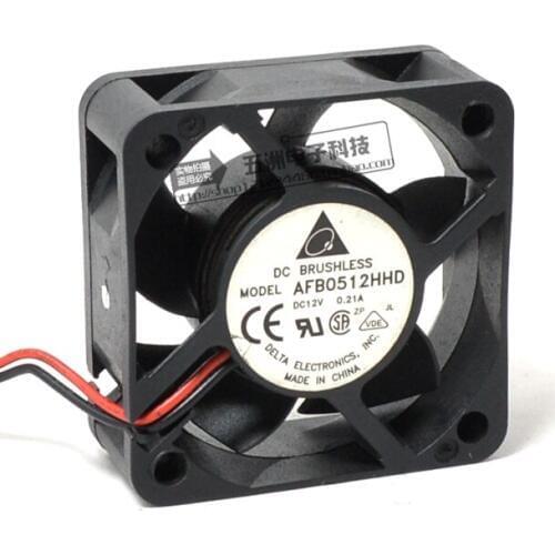 AFB0512HHD 12V 0.21A 50mm 5025 50*50*25mm double ball cooler server fan