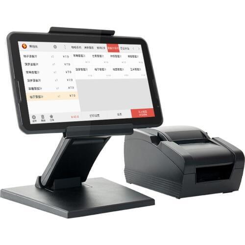 10 inches LCD Monitors S3 One Cash Register Catering Touch-Screen Hotel Cashier System Point A Single Meal Machine Tea Shop