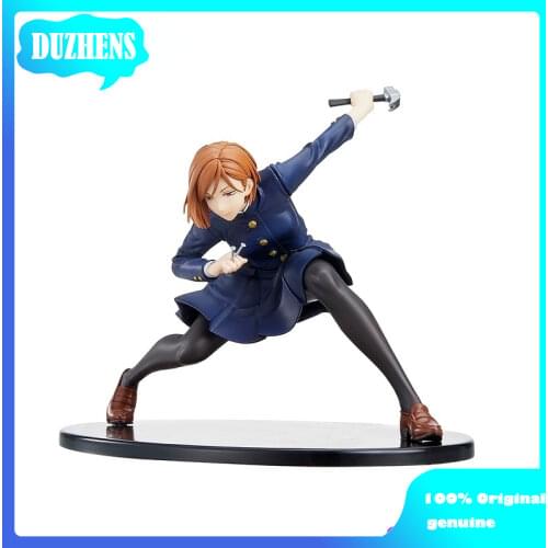 100% Original: Anime Jujutsu Kaisen Kugisaki Nobara 15cm PVC Action Figure Anime Figure Model Toys Figure Collection Doll Gift