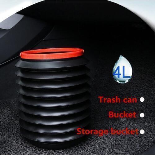 Car creative folding trash can car wash bucket for Buick REGAL Lacrosse Avenir ENCORE Enclave Envision Royaum VERANO Avista Casc