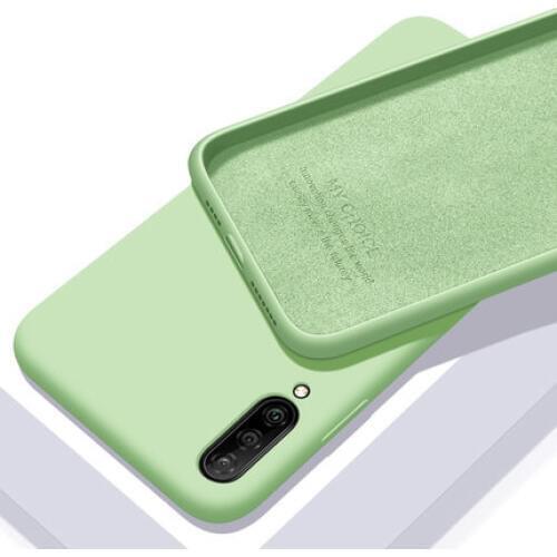 For Samsung Galaxy A50 A30 A10 A20 A40 A70 S8 S9 S10 Plus S10E Case Soft Liquid Silicone Skin back cover for samsung m10 m20 m30