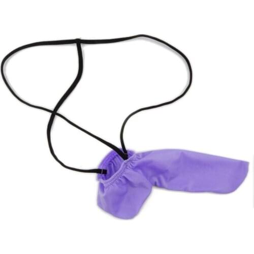 G335G String Waist Willy Pouch Penis Sock String Thong Sleeve Soft Smooth