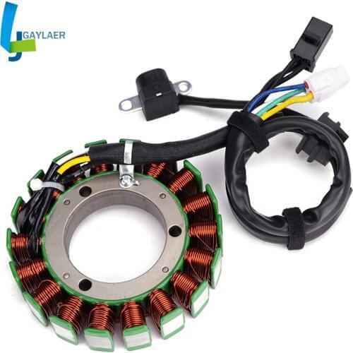 Motorcycle Stator Coil for Suzuki LTA500 Vinson 4WD 2002-2007 Generator Magneto 32101-09F40 32101-09F30