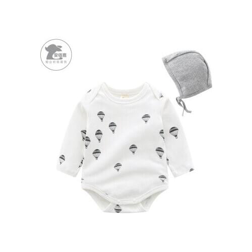 2020 New Spring Autumn Newborn Infant Baby Girl Boy Rompers Bodysuit Toddler Cotton Long Sleeve Jumpsuits Baby Girl Clothes 0-2Y