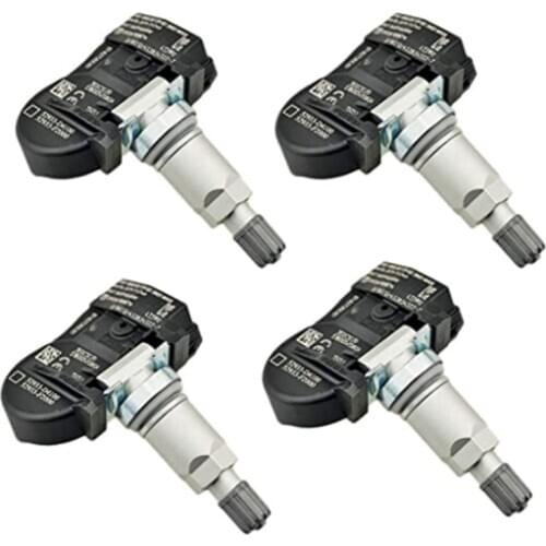 52933-D4100 TPMS Tire Pressure Sensor 4-Piece Set 52933-F2000 for 2016-2018 Hyundai Elantra Santa Fe