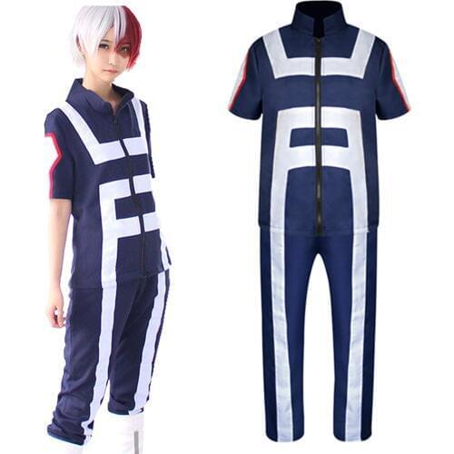 My Hero Academia Boku no Hero Academia Cosplay Costume Men Women School Uniform Gym Training Suit Sportswear T shirt Pants Set