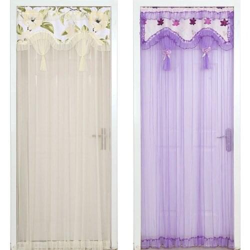 Summer Door Screens Home Textile Home Garden No Punching Easy to Install Anti-mosquito Door Screens Creative Products F0426