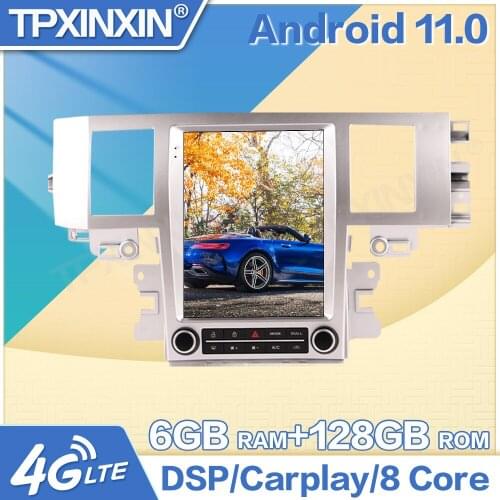 Android 11 For Jaguar XF 2004-2015 Android Vertical Screen Car Radio GPS Navigation Stereo Headunit Multimedia DVD Player