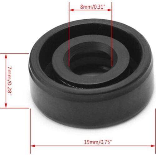 8x19x7mm Wearable Breadmaker Sorbet Machine Blender Repair Parts Oil Seal Ring Mar28
