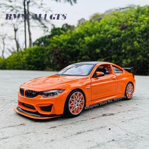 Maisto 1:24 BMW M4 alloy super toy car simulation alloy car model crafts decoration collection toy tools gift