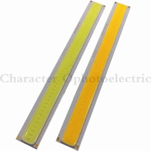 1PCS 140x15mm 4W LED Strip COB Light Bulb Lamp for DIY Warm White Cold White DC 12V Bar Car Lights