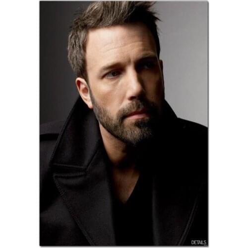 Ben Affleck Poster Canvas Poster 30X45cm,40X60cm Art Home Decoration Cloth Fabric Wall Poster Print Silk Fabric