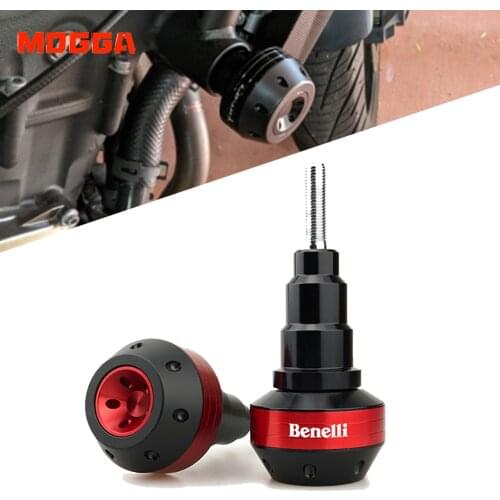 For Benelli BN300 BN600 TNT300 TNT600 Motorcycle CNC Falling Protection Anti Crash Pad Protector Frame Slider With Logo Benelli