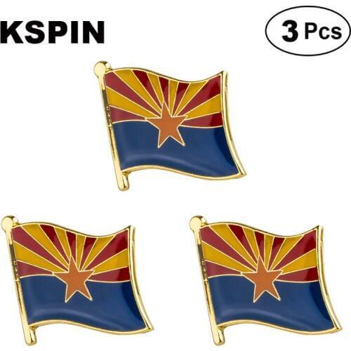 U.S.A Arizona Lapel Pin Brooches Pins Flag badge Brooch Badges