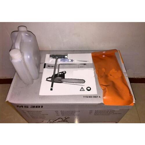 Electric gas chainsaw 3.9kw 72cc electric 381 chain saw petrol saw with 24'' saw chain