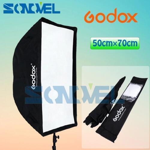 GODOX 50x70cm / 50*70cm / 20" * 27" Portable Square Umbrella Photo Softbox Reflector For Flash Speedlite