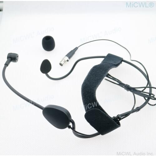 ME3 Head wear Condenser Microphone for Shure ME3 Headset Wireless Mic System TA4F mini XLR connector