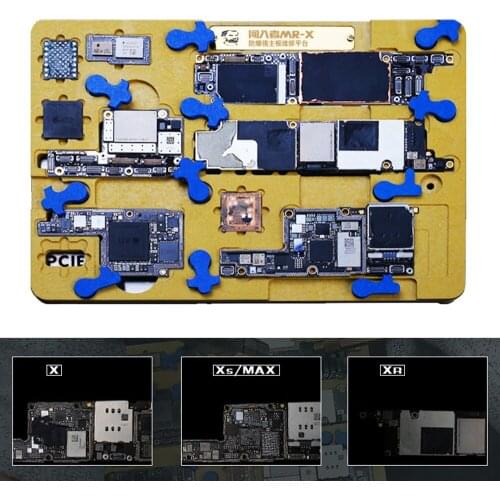 MECHANIC MR-X Explosion-Proof Tin Motherboard Repair Fixture Chip Fingerprint Deleting Glue Fixed Platform For iPhone X XR XS