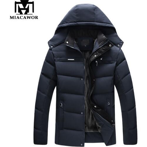 MIACAWOR Men's Jackets Parkas