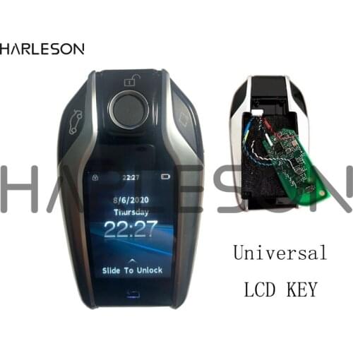 Modified Universal Smart Remote Car Key LCD Screen for BMW Benz Audi Toyota Honda Land Rover Cadillac Jeep Lexus KIA Ford VW J