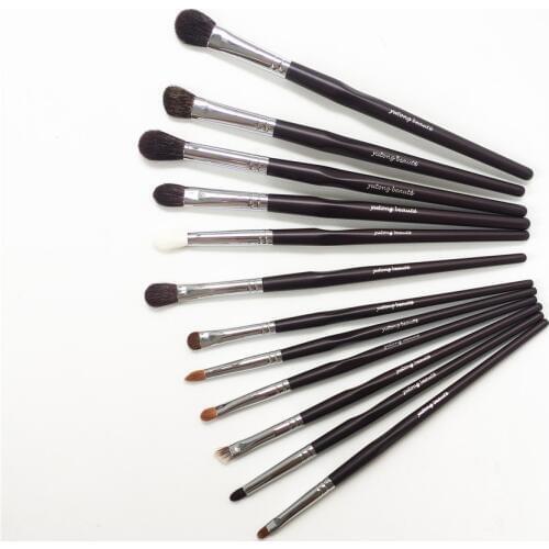 Yutong The Professional 12-Brushes Eye kit - High Quality Goat & Weasel Hair Eye Shadow Shading Blending Lip Brow Beauty Set