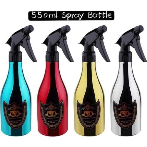 550ML Continuous Hairdressing Spray Bottle Salon Barber Fine Mist Water Atomizer Pressure Mist Sprayer Styling Care Tools